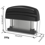 48-Blade Stainless Steel Meat Tenderizer Tool for Steak Pork Chicken Lamb