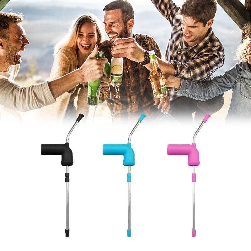 Beer Snorkel Funnel Bong Bucks Hens House Party Games Drinking - Green