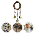 Wall Hanging Bohemian Door Handle Decoration Witch Bells for Home Festival Decor