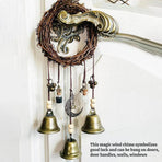 Wall Hanging Bohemian Door Handle Decoration Witch Bells for Home Festival Decor