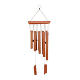 Home Bell Bamboo Hanging Decoration Wind Chime for Outdoor Garden Patio Decor - Front View