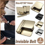 Folding Multipurpose Belt Clip Adjustable Buckle for Pants Belts and Accessories - Black