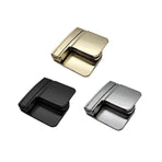 Folding Multipurpose Belt Clip Adjustable Buckle for Pants Belts and Accessories - Black