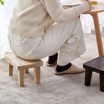 Solid Wood Small Bench Low Stool Shoe Bench Living Room Sturdy