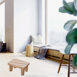 Solid Wood Small Bench Low Stool Shoe Bench Living Room Sturdy - Extra Image