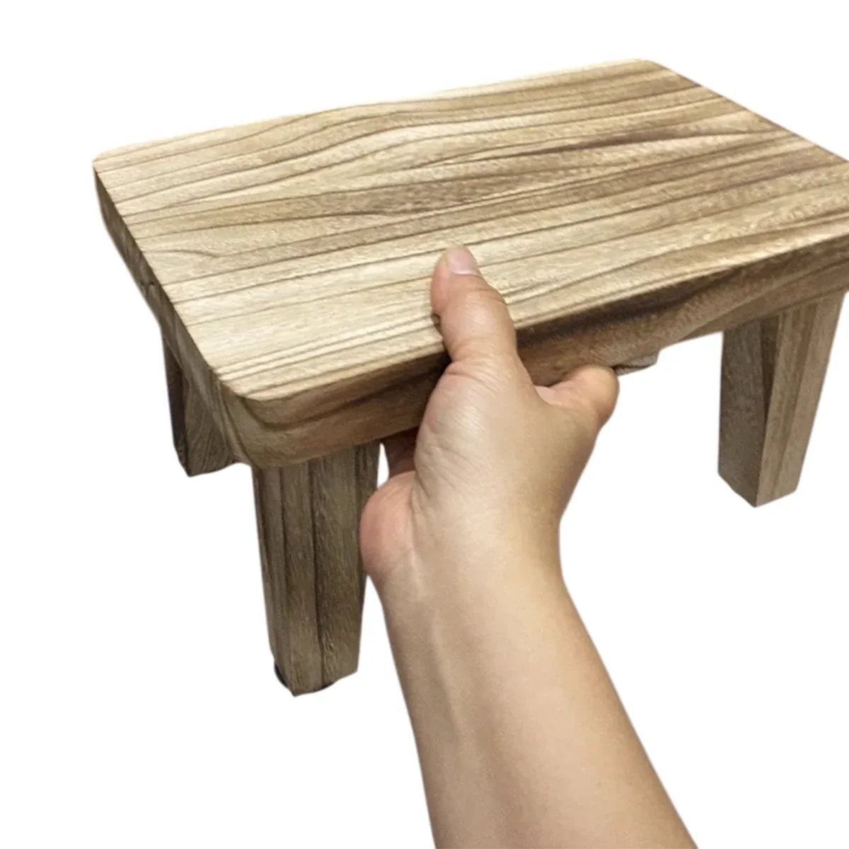Solid Wood Small Bench Low Stool Shoe Bench Living Room Sturdy