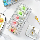Double Tier Drinks Organiser Drawer Shelf Storage Rack Beverage Dispenser Holder - 45-Degree Angle