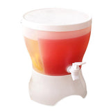Jug With Tap Cold Water Container Lemonad Drink Dispenser for Refrigerator - Front View