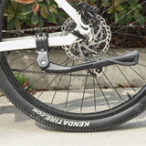 Mountain Bike Foot Support Stand Pedal Support for Bicycle Repair Maintenance - Two-hole model - Top-Down View