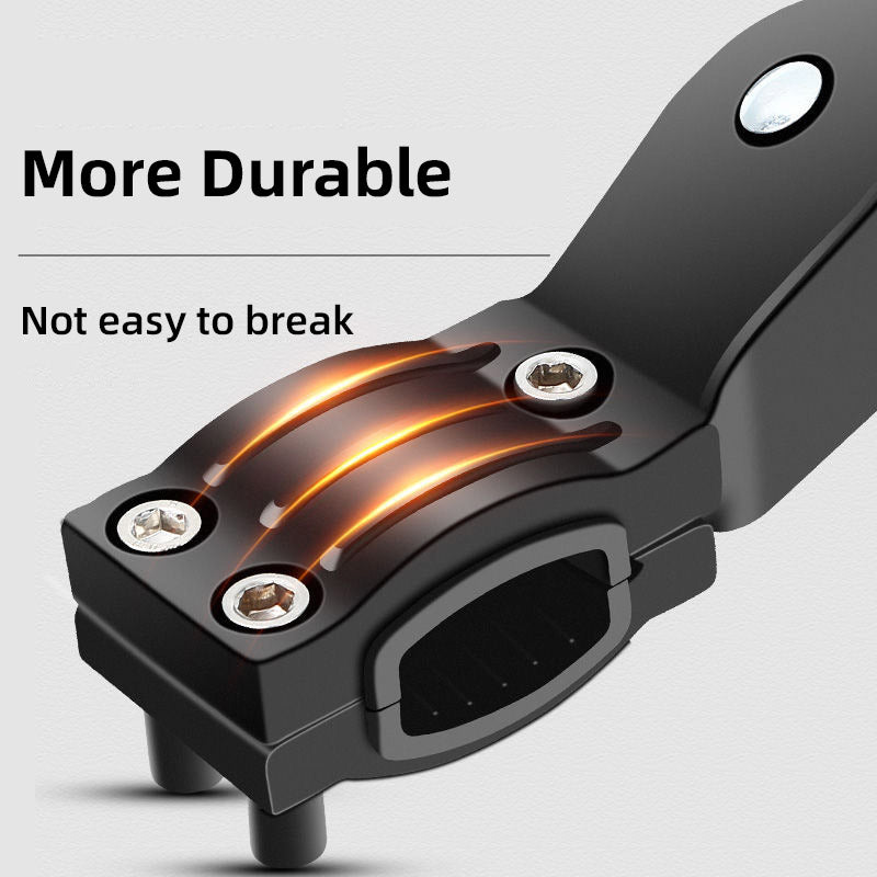 Mountain Bike Foot Support Stand Pedal Support for Bicycle Repair Maintenance - Two-hole model