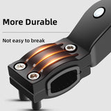 Mountain Bike Foot Support Stand Pedal Support for Bicycle Repair Maintenance - Three-hole model - 45-Degree Angle