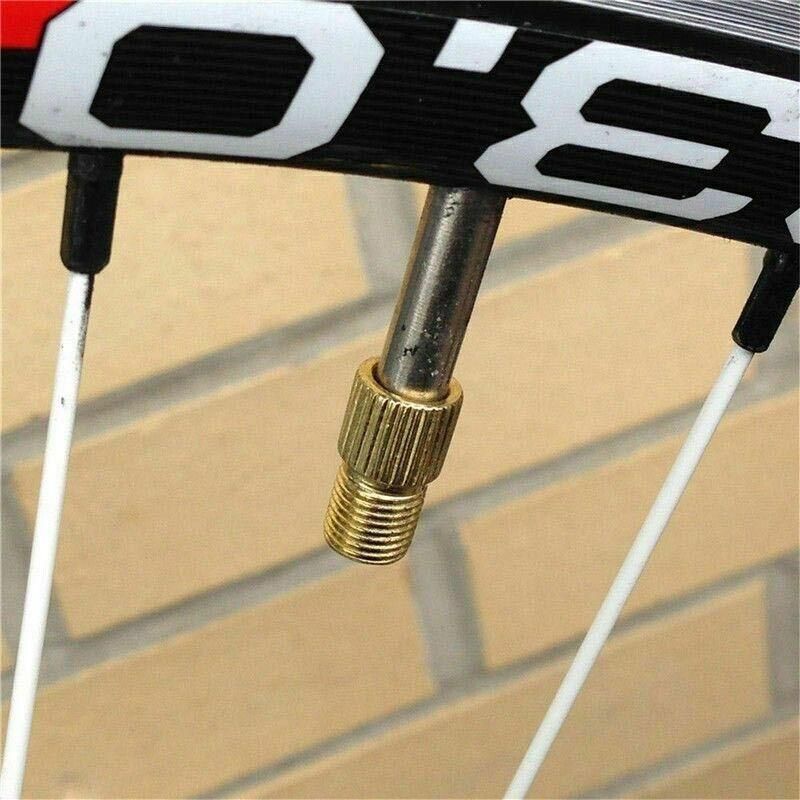 Bicycle Pump Adapters Converter Presta To Schrader Bike Valve Tyre Connector Au - 6PCS