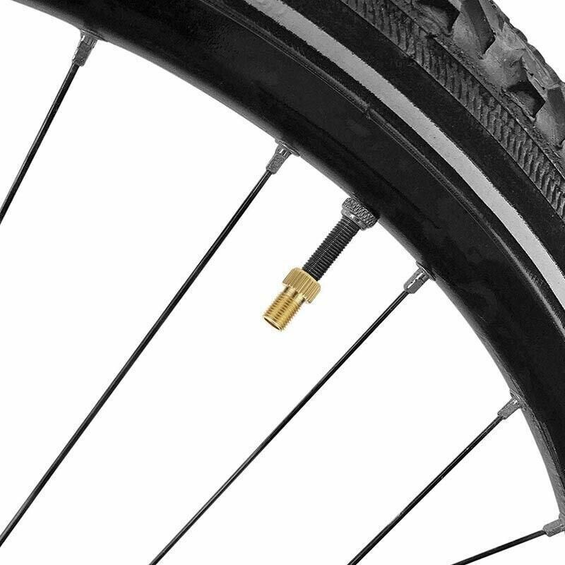Bicycle Pump Adapters Converter Presta To Schrader Bike Valve Tyre Connector Au - 6PCS