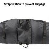 Bicycle Rear Rack Pannier Bags Double Side Water-Resistant Cycling Storage Bag - Top-Down View