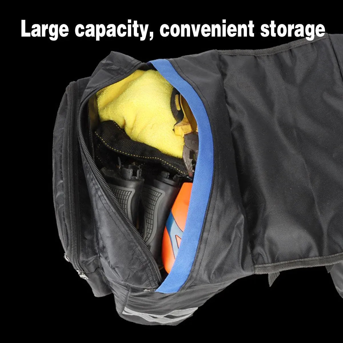 Bicycle Rear Rack Pannier Bags Double Side Water-Resistant Cycling Storage Bag