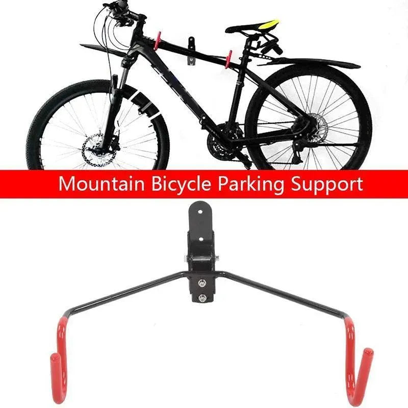 Bike Bicycle Hanger Hook Wall Mounted Garage Storage Rack Mount Steel