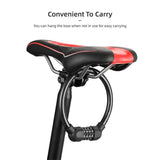 4 Digit Combination Bike Cable Lock Anti Theft for Bicycle Scooter