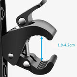 Bike Cup Holder Water Bottle Cage Handlebar Mount Drink Holder for Cycling - Side View