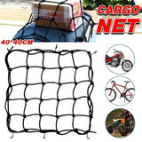 Motorcycle Bungee Cargo Net Helmet Mesh Bike Hold Down Accessories 6 Hooks
