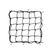 Motorcycle Bungee Cargo Net Helmet Mesh Bike Hold Down Accessories 6 Hooks - Front View