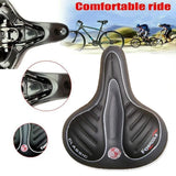 Wide Big Bum Bike Bicycle Gel Cruiser Comfort Saddle Seat Sporty Soft Cushion Au - Extra Image