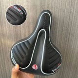 Wide Big Bum Bike Bicycle Gel Cruiser Comfort Saddle Seat Sporty Soft Cushion Au - Extra Image