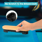 2PCS Brush Rail Brush Set Billiard Table Cleaning Kit Pool Table Corner Brush - Extra Image