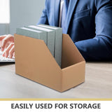 10pcs Slanted Display Boxes for Sorting Organising Storage Containers Organizer - 60cm x 30cm x 20cm - Top-Down View