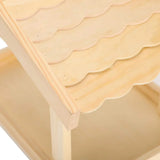 Bird Feeder Wooden For Outside Hanging Birds House Outdoor Wild Garden Decors - Extra Image