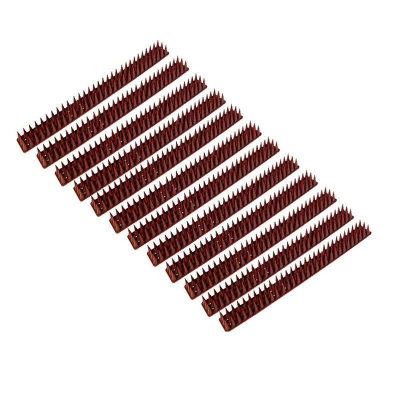 12Pcs Bird Spikes Cat Possum Mouse Pest Control Spiked Fence Wall Deterrent Long