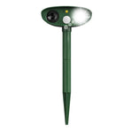 Solar Powered Ultrasonic Animal Bird Repeller Outdoor Pest Insect Control Device
