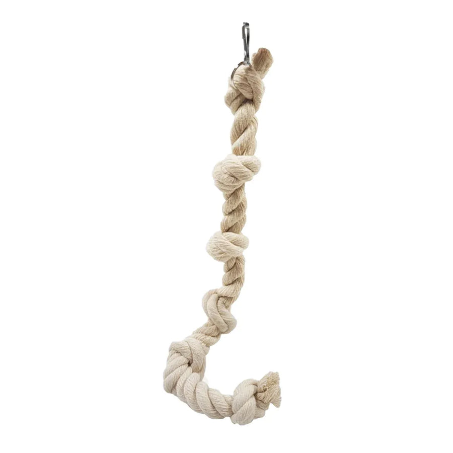 Parrot Chewing Climbing Rope Toy for Birds Cage Interactive Perch Play Equipment