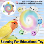 Parrot Interactive Educational Enrichment Toy Bird Play Activity