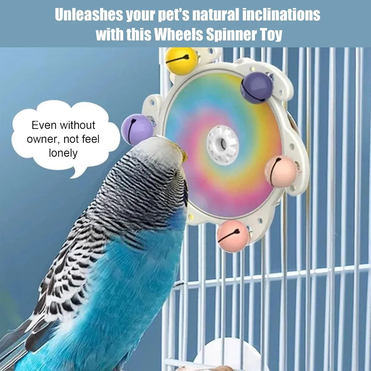 Parrot Interactive Educational Enrichment Toy Bird Play Activity