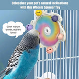 Parrot Interactive Educational Enrichment Toy Bird Play Activity - Top-Down View