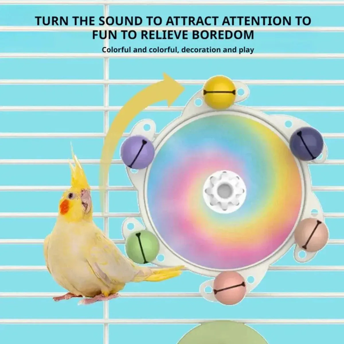 Parrot Interactive Educational Enrichment Toy Bird Play Activity