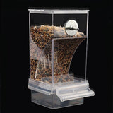 No Mess Bowl Auto Cage Bird Feeder Cup Automatic Parrot Canary Small Cockatiel - 45-Degree Angle