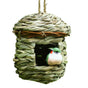 Qttie Bird Nest Breeding Box House Bed Cage Hut Cave Canary Finch Budgie Parrot - Treehouse