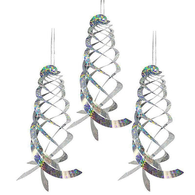 Reflective Bird Deterrent Spinners - Effective Garden Protection - 3PCS