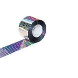 Bird Repellent Laser Reflective Tape Garden Birds Deterrent Double-Side Tapes - Top-Down View
