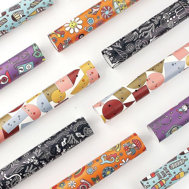 20pcs Cute Animal Cartoon Gift Wrapping Paper for Toys Bookskin and Crafts - Unicorns-20PCS
