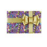 20pcs Cute Animal Cartoon Gift Wrapping Paper for Toys Bookskin and Crafts - Purple Car-20PCS