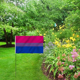 Bisexual Large Flag 150X90Cm Bi Sexual Pride Lgbt Lesbian Gay Rainbow Mardi Gras - 45-Degree Angle