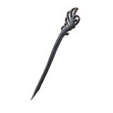 Retro Wooden Carved Hair Sticks Women Hairpin Barrette Chopsticks Accessories - A