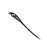 Retro Wooden Carved Hair Sticks Women Hairpin Barrette Chopsticks Accessories - H
