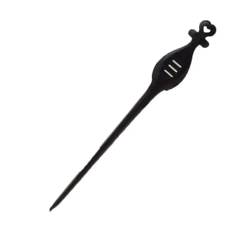Retro Wooden Carved Hair Sticks Women Hairpin Barrette Chopsticks Accessories - I