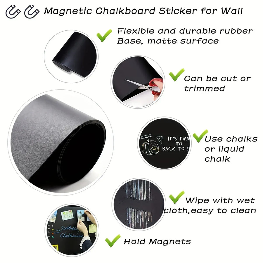 Blackboard Sticker Reusable for Home Office School Drawing Notes
