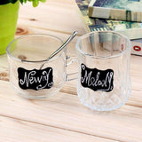 40 Jar Labels Stickers Black Labels Chalk Pen Kitchen Pantry Spice Herb AU Stock - Close-Up Angle