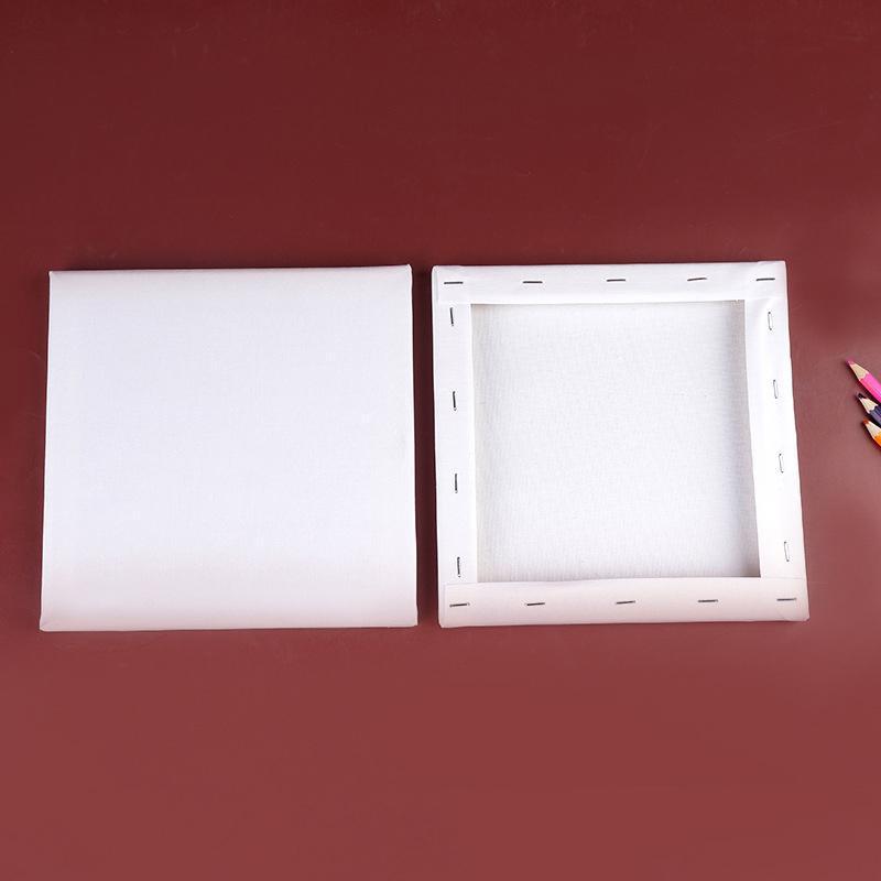 5x Artist Blank Stretched Canvas Canvases Art Large White Range Oil Acrylic Wood - 20*30CM