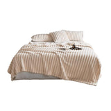 Plush Blanket Leisure Blanket Autumn Winter Warm Nap Throw Soft Cozy - Grey-100x150cm - Rear View